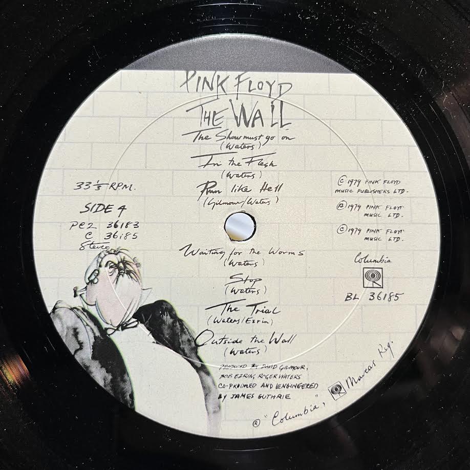 The Wall (2xVINYL) | Very Good Plus Plus (VG++) Excellent (EX) - ROCK / USED *VERY GOOD++*