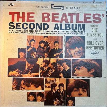 The Beatles' Second Album (VINYL) | Very Good Plus (VG+) Very Good (VG) - ROCK / USED *VERY GOOD+*