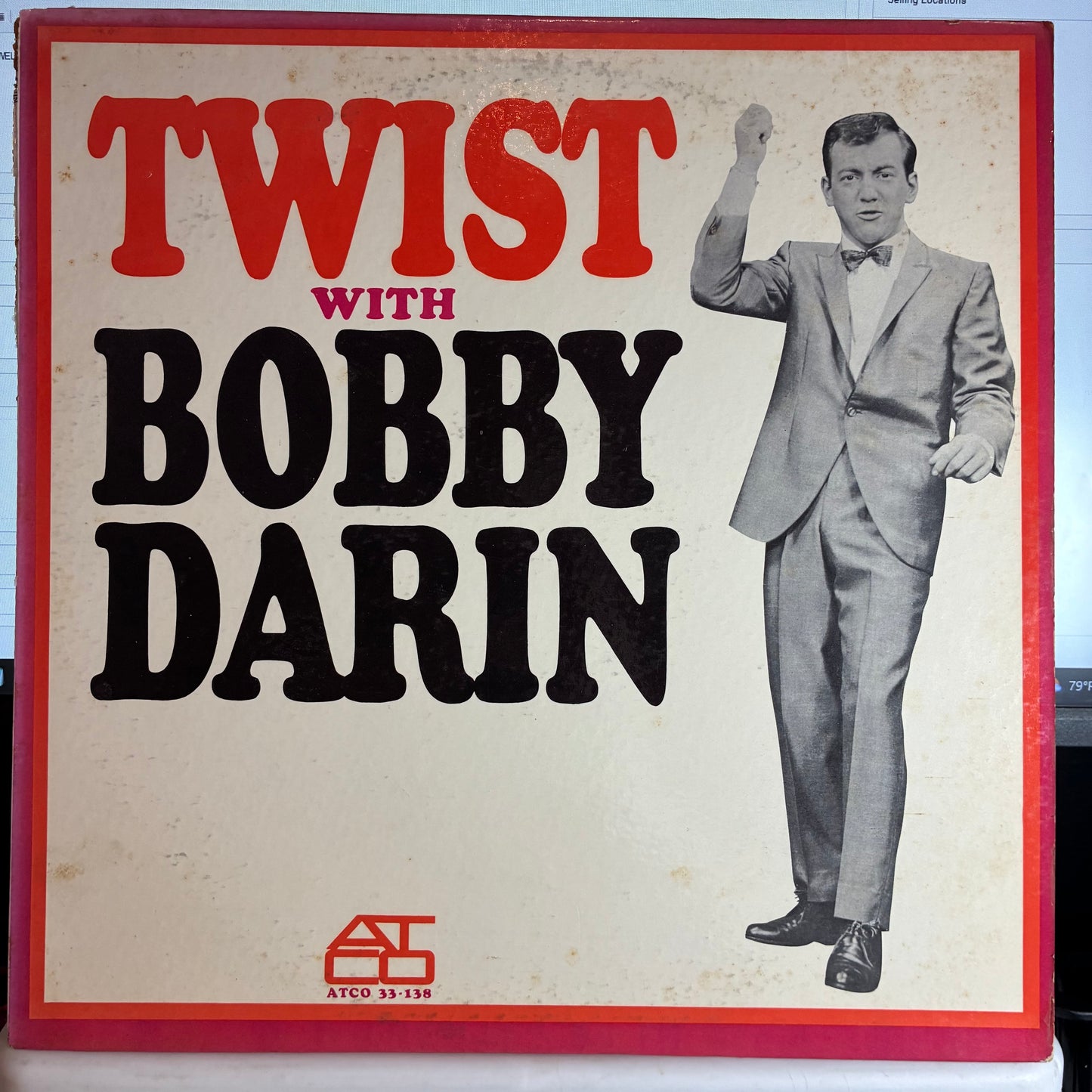 Twist With Bobby Darin (VINYL) | Very Good Plus (VG+) Very Good (VG) - ROCK / USED *VERY GOOD+*