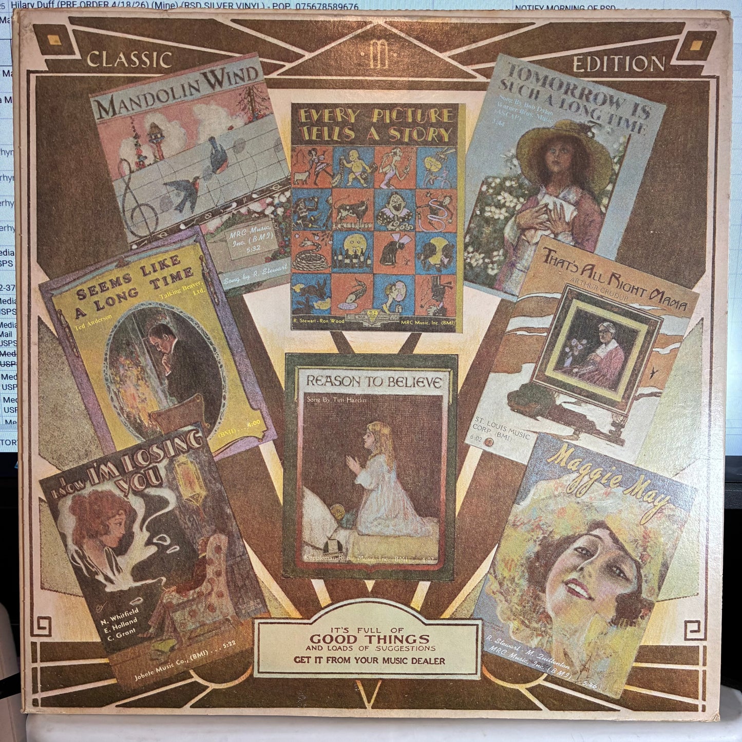 Every Picture Tells A Story (VINYL) | Very Good Plus (VG+) Excellent (EX) - ROCK / USED *VERY GOOD+*