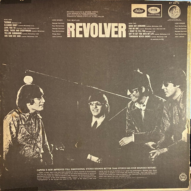 Revolver (VINYL) | Very Good Plus (VG+) Very Good (VG) - ROCK / USED *VERY GOOD+*