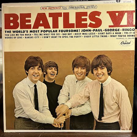 Beatles VI (VINYL) | Very Good Plus (VG+) Excellent (EX) - ROCK / USED *VERY GOOD+*