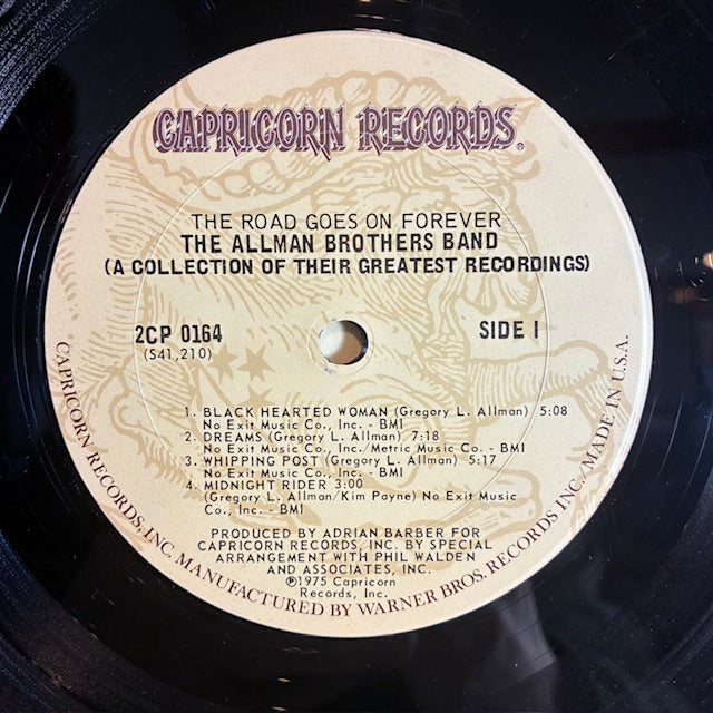 The Road Goes On Forever (VINYL) | Very Good Plus (VG+) Excellent (EX) - ROCK / USED *VERY GOOD+*