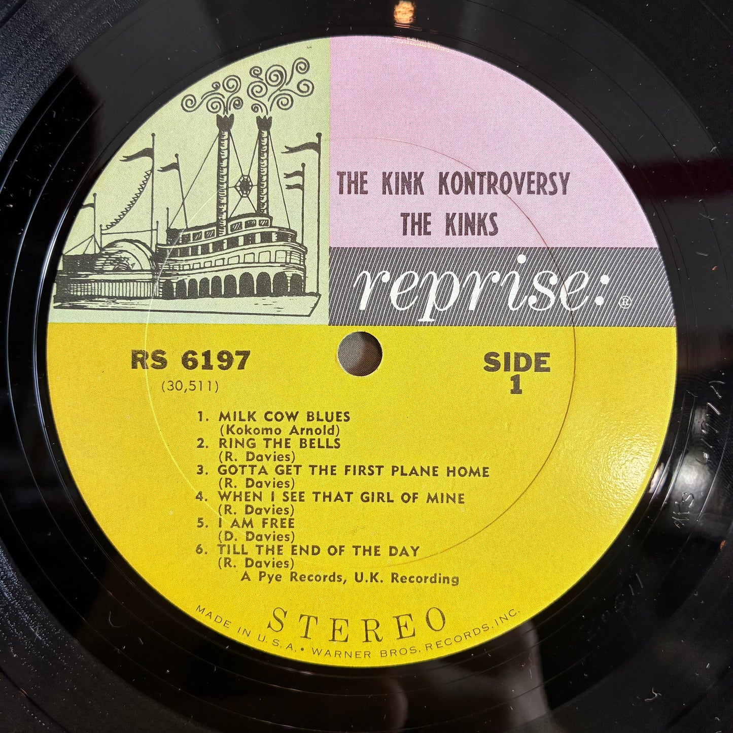 The Kinks - The Kink Kontroversy (VINYL LP Reprise Records ‎– RS-6197) | USED Very Good Plus (VG+) Very Good (VG) - ROCK / USED *VERY GOOD+*