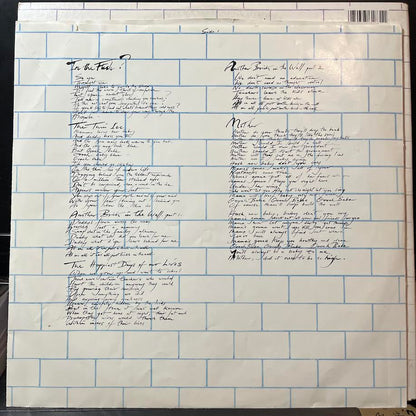 The Wall (2xVINYL) | Very Good Plus Plus (VG++) Excellent (EX) - ROCK / USED *VERY GOOD++*