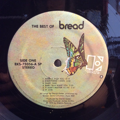 The Best Of Bread (VINYL) | Very Good Plus (VG+) Excellent+ (EX+) - ROCK / USED *VERY GOOD++*