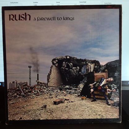 Rush - A Farewell To Kings ( VINYL LP Mercury – SRM-1-1184) | USED Very Good Plus (VG+) Excellent (EX) - ROCK / USED *VERY GOOD+*