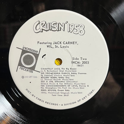 Cruisin' 1958 (VINYL) | Very Good Plus (VG+) Very Good Plus Plus (VG++) - ROCK / USED *VERY GOOD+*