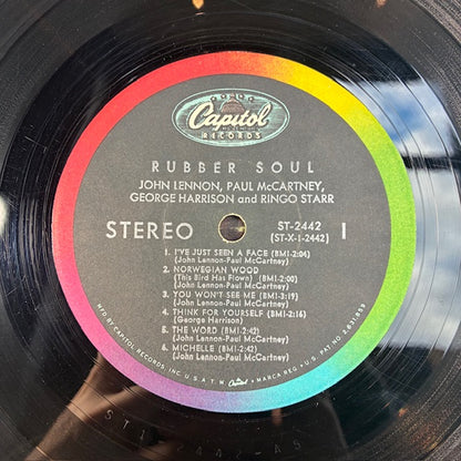 Rubber Soul (VINYL) | Very Good Plus (VG+) Very Good (VG) - ROCK / USED *VERY GOOD+*