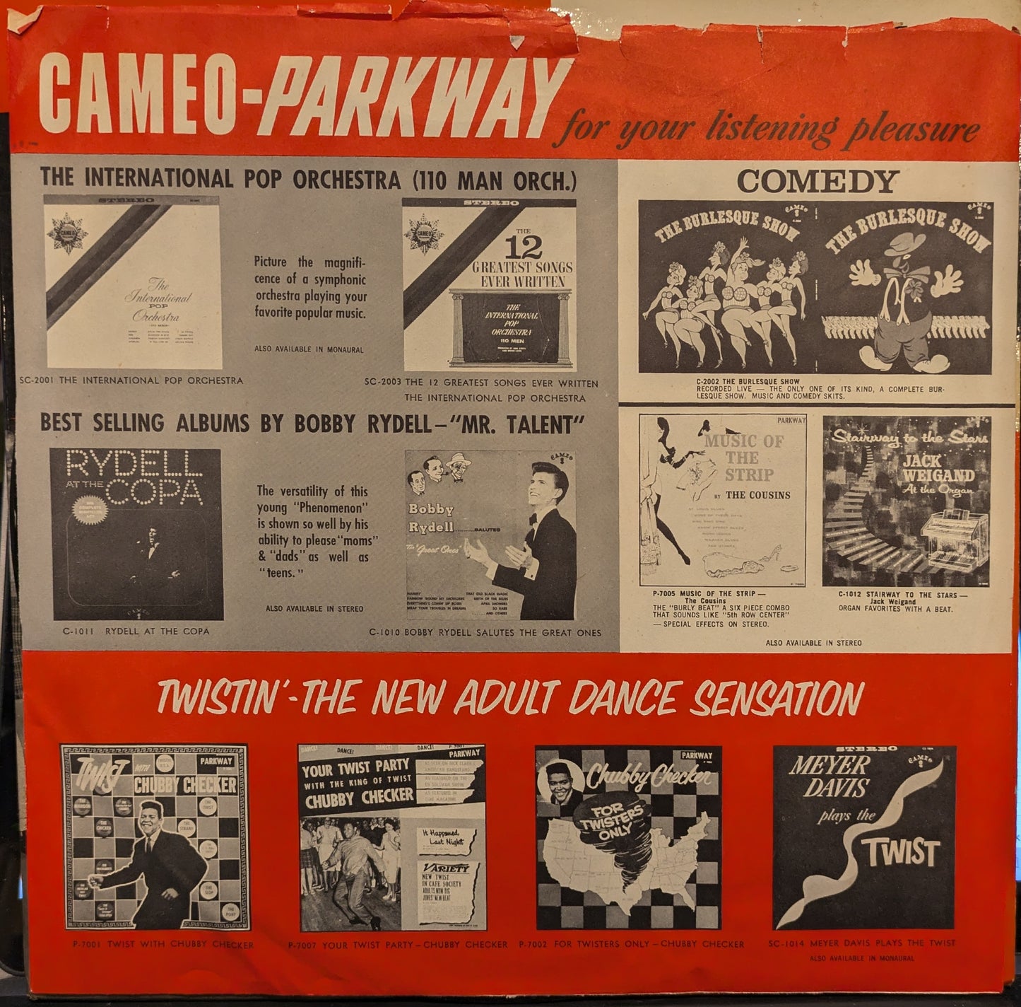 Your Twist Party (With The King Of Twist) | Very Good Plus (VG+) Near Mint (NM)