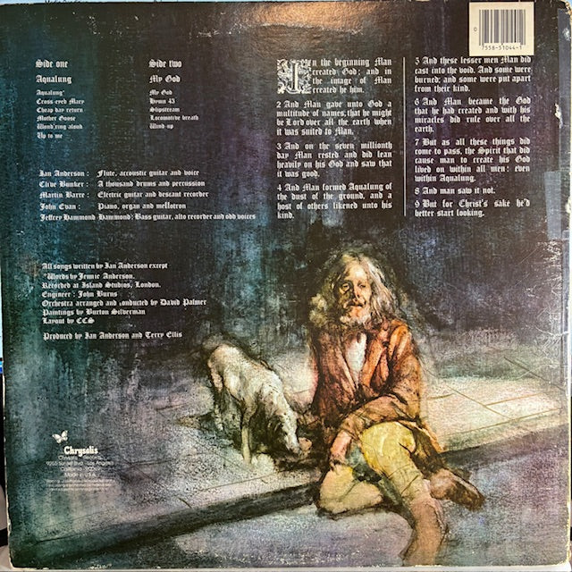 Aqualung (VINYL) | Very Good Plus (VG+) Very Good Plus (VG+) - ROCK / USED *VERY GOOD+*