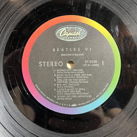 Beatles VI (VINYL) | Very Good Plus (VG+) Excellent (EX) - ROCK / USED *VERY GOOD+*