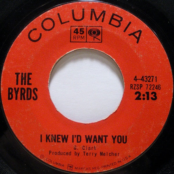 Mr. Tambourine Man / I Knew I'd Want You (7" VINYL) | VERY GOOD PLUS PLUS (VG++) Very Good (VG) - ROCK / USED *VERY GOOD++*
