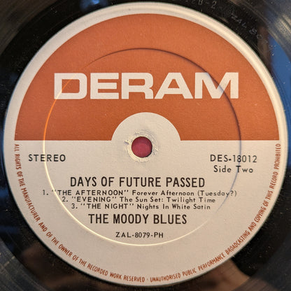 Days Of Future Passed (VINYL) | Very Good Plus (VG+) Excellent+ (EX+) - ROCK / USED *VERY GOOD+*