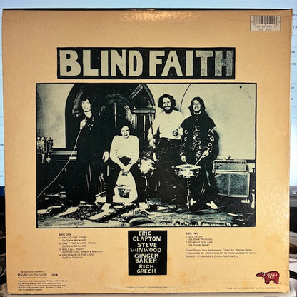 Blind Faith (VINYL) | Very Good Plus (VG+) Very Good Plus (VG+) - ROCK / USED *VERY GOOD+*