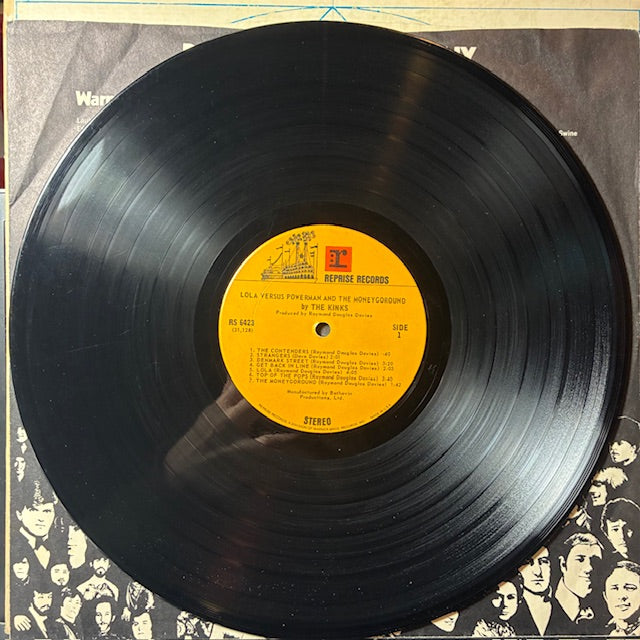 Lola Versus Powerman And The Moneygoround - Part One (VINYL) | Very Good Plus (VG+) Very Good Plus (VG+) - ROCK / USED *VERY GOOD+*