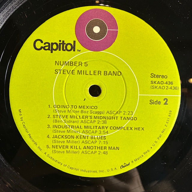 Number 5 (VINYL) | Very Good Plus Plus (VG++) Very Good Plus (VG+) - ROCK / USED *VERY GOOD++*