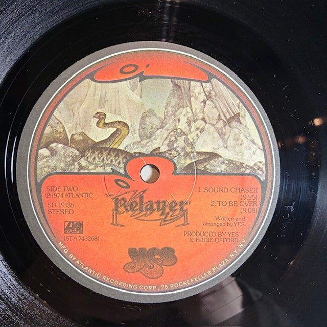 Relayer (VINYL) | Very Good Plus Plus (VG++) Excellent (EX) - ROCK / USED *VERY GOOD++*