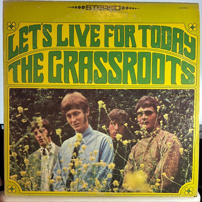 Let's Live For Today (VINYL) | Very Good Plus (VG+) Very Good Plus (VG+) - ROCK / USED *VERY GOOD+*