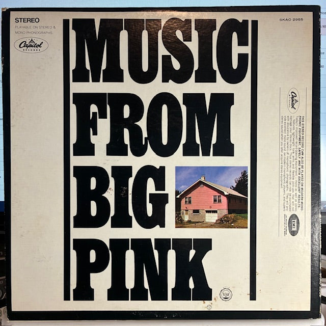 Music From Big Pink (VINYL) | - ROCK / USED *VERY GOOD+*