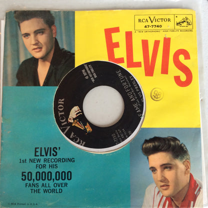 Stuck On You / Fame And Fortune (7" VINYL) | Very Good Plus (VG+) Excellent (EX) - ROCK / USED *VERY GOOD+*