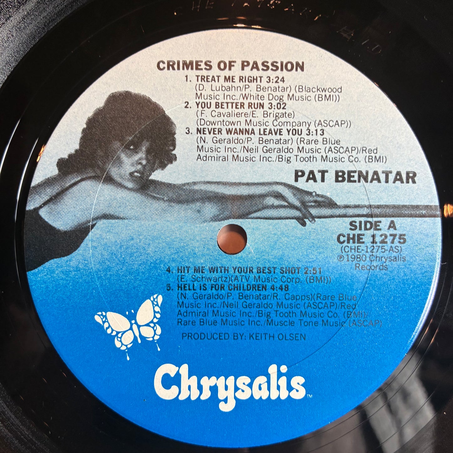 Crimes Of Passion (VINYL) | Very Good Plus (VG+) Excellent (EX) - ROCK / USED *VERY GOOD+*