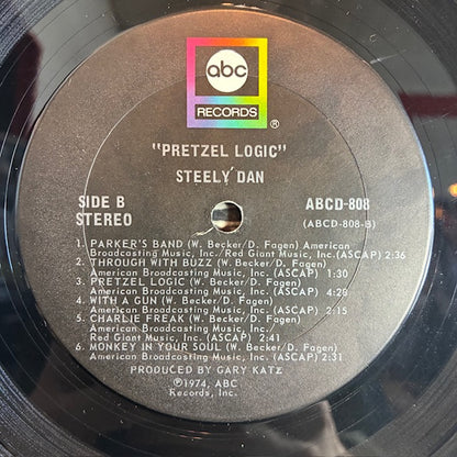 Pretzel Logic (VINYL) | Very Good Plus (VG+) Excellent (EX) - ROCK / USED *VERY GOOD+*