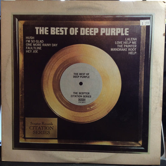The Best Of Deep Purple (VINYL) | Very Good Plus (VG+) Very Good Plus (VG+) - ROCK / USED *VERY GOOD+*
