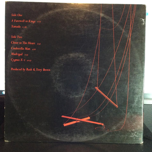 Rush - A Farewell To Kings ( VINYL LP Mercury – SRM-1-1184) | USED Very Good Plus (VG+) Excellent (EX) - ROCK / USED *VERY GOOD+*