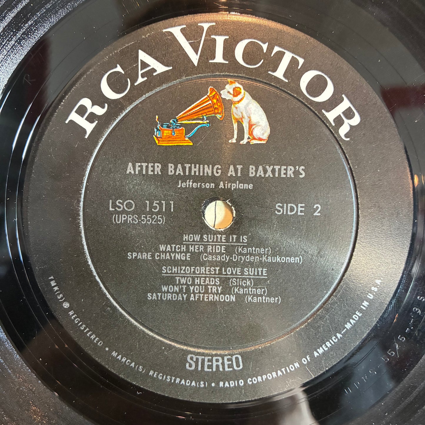 Jefferson Airplane - After Bathing At Baxter's (VINYL LP RCA Victor ‎– LSO-1511) | USED Very Good Plus (VG+) Very Good (VG) - ROCK / USED *VERY GOOD+*