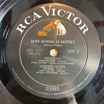 Jefferson Airplane - After Bathing At Baxter's (VINYL LP RCA Victor ‎– LSO-1511) | USED Very Good Plus (VG+) Very Good (VG) - ROCK / USED *VERY GOOD+*