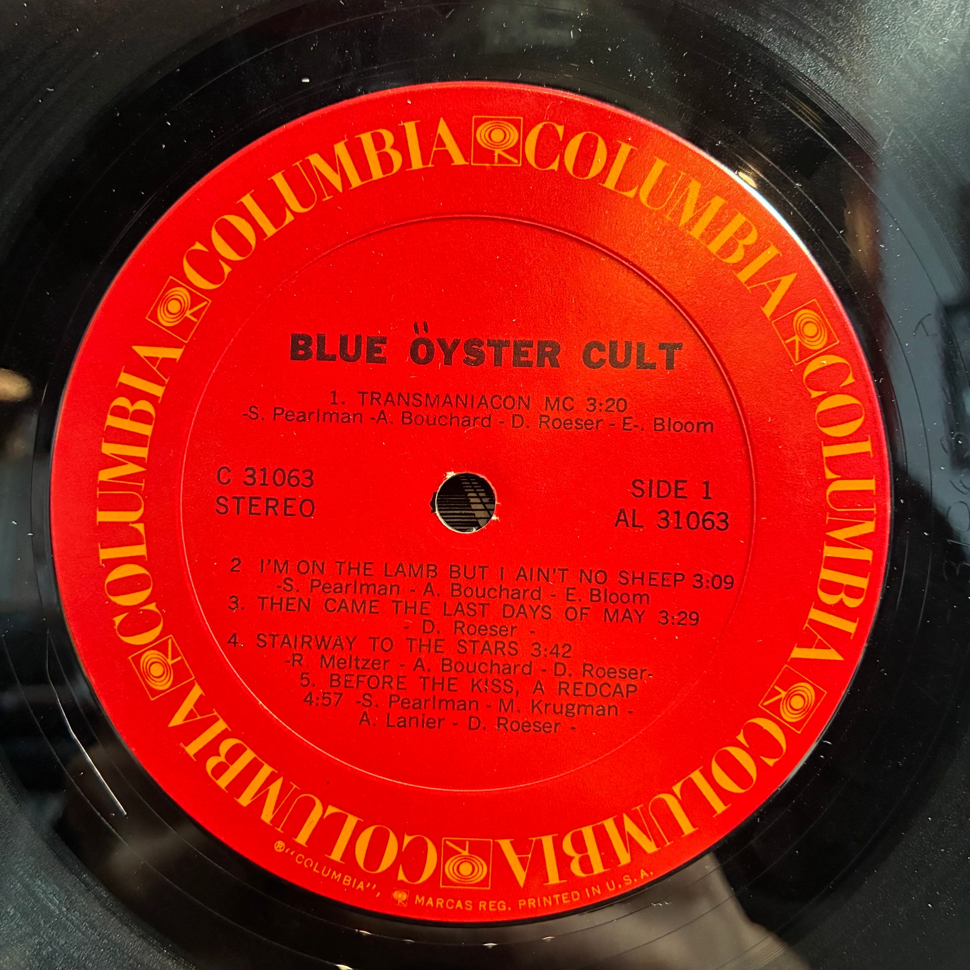 Blue Öyster Cult (VINYL) | Very Good Plus (VG+) Excellent (EX) - ROCK / USED *VERY GOOD+*