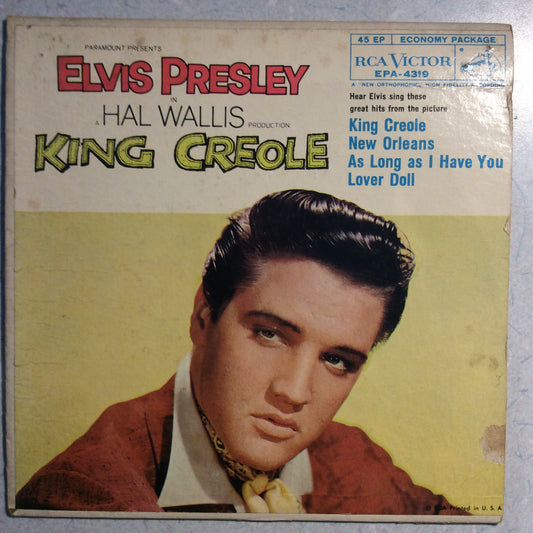 King Creole Vol.1 (7" VINYL) | Very Good Plus (VG+) Very Good Plus (VG+) - ROCK / USED *VERY GOOD+*