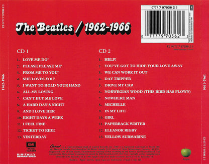The Beatles - 1962-1966 (2xCD CANADA) | Very Good Plus (VG+) Very Good Plus (VG+) - ROCK / USED *VERY GOOD+*