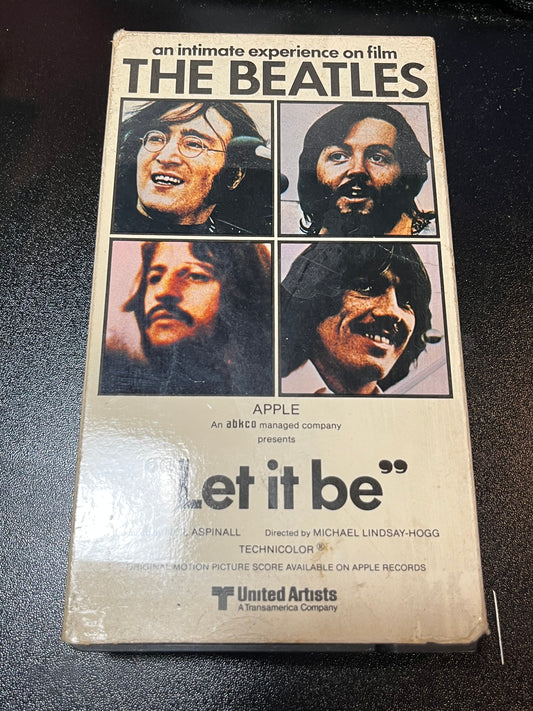 Let It Be (VHS TAPE) | - ROCK / USED *VERY GOOD+*