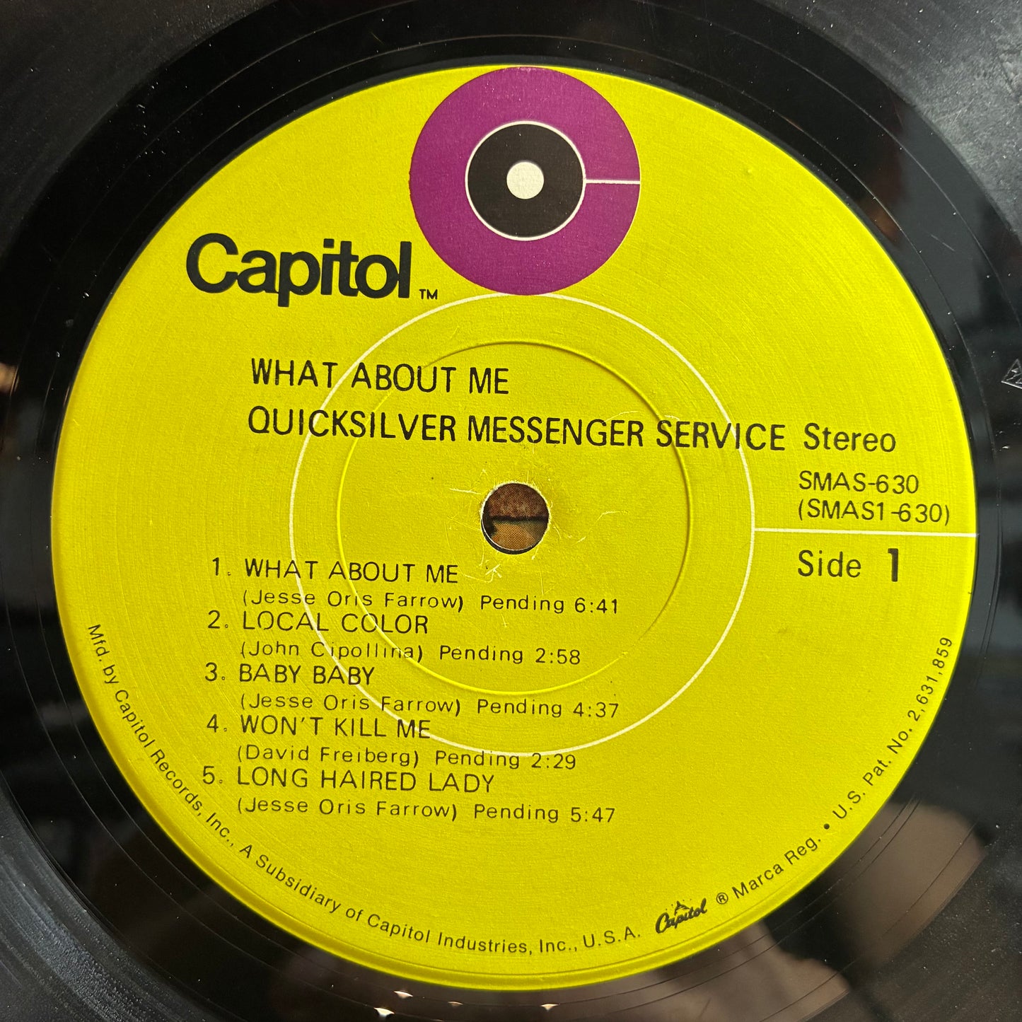 What About Me (VINYL) | Very Good Plus (VG+) Very Good (VG) - ROCK / USED *VERY GOOD+*