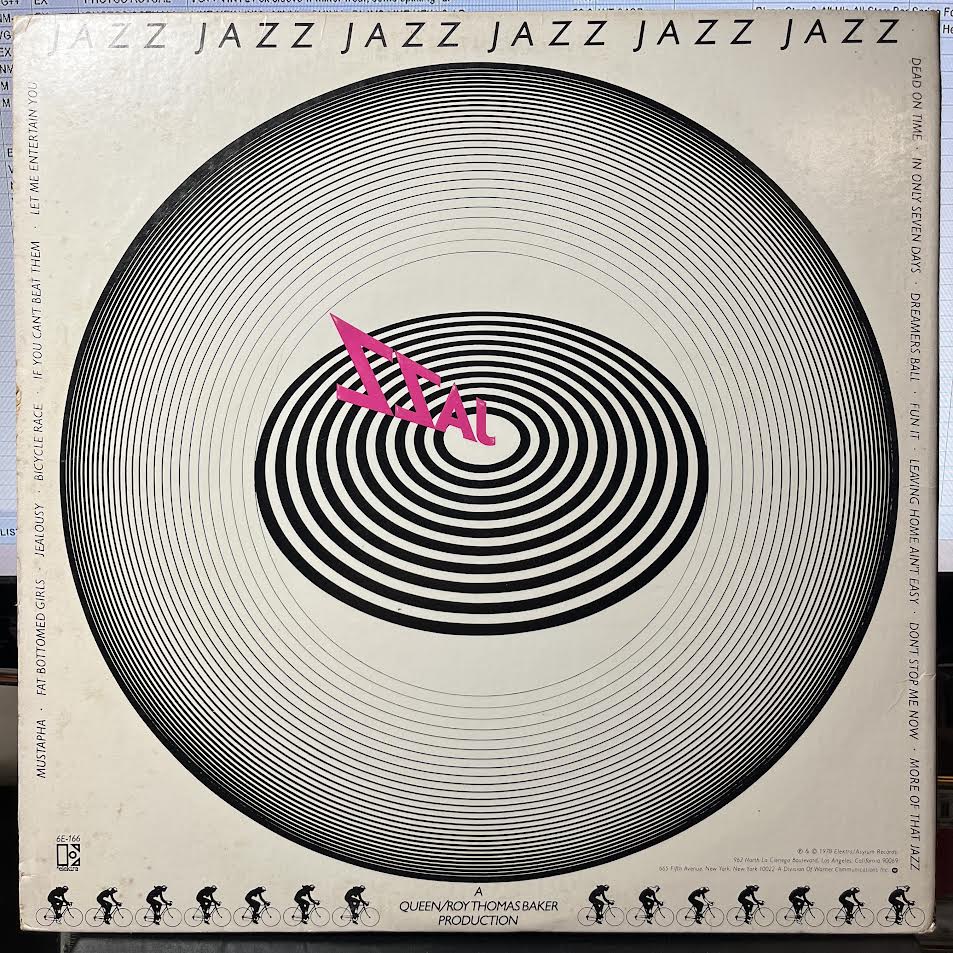 Jazz (VINYL) | Very Good Plus (VG+) Very Good Plus (VG+) - ROCK / USED *VERY GOOD+*