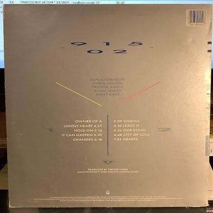 90125 (SPECIALTY - VINYL) | Very Good Plus (VG+) Excellent (EX)