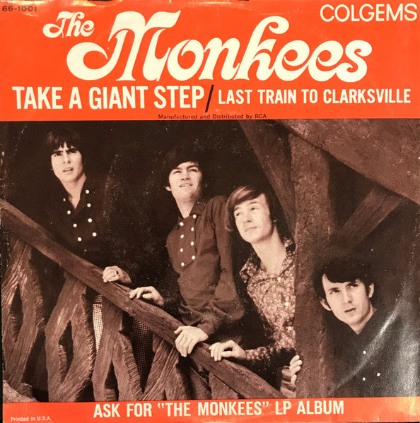 Last Train To Clarksville (7" VINYL) | Very Good Plus (VG+) Near Mint (NM or M-) - ROCK / USED *VERY GOOD+*