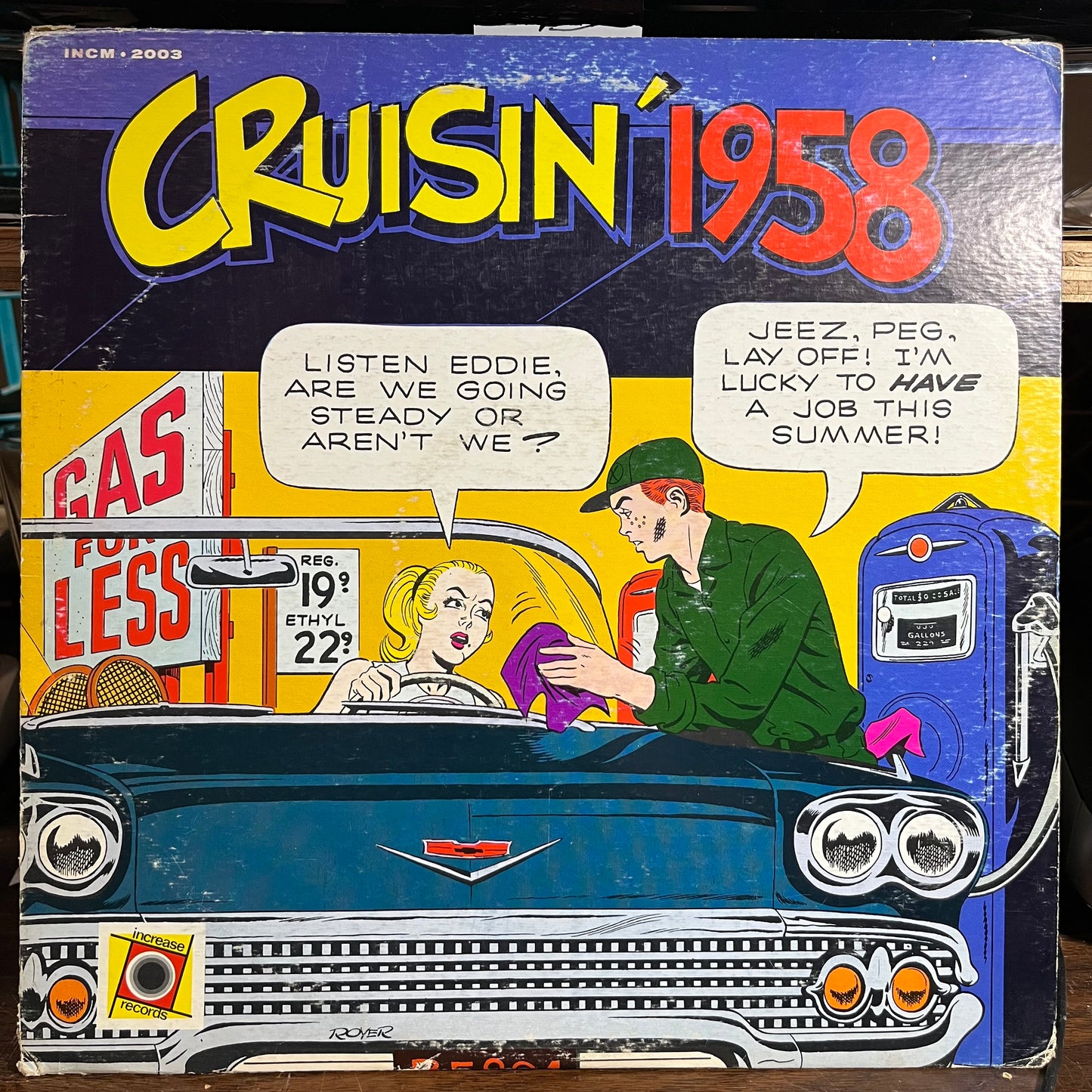Cruisin' 1958 (VINYL) | Very Good Plus (VG+) Very Good Plus Plus (VG++) - ROCK / USED *VERY GOOD+*
