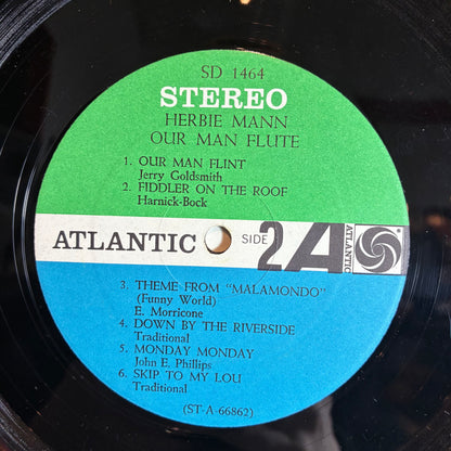 Our Mann Flute (VINYL) | Very Good Plus (VG+) Excellent (EX) - ROCK / USED *VERY GOOD+*