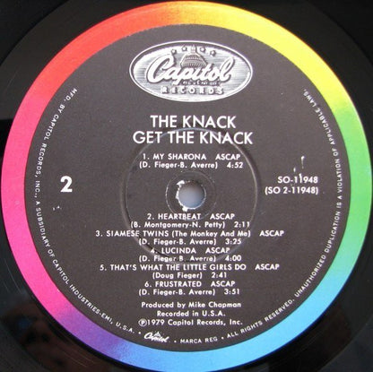The Knack (3) - Get The Knack *WINCHESTER/WALLY* | Very Good Plus (VG+) Excellent (EX) - ROCK / USED *VERY GOOD+*
