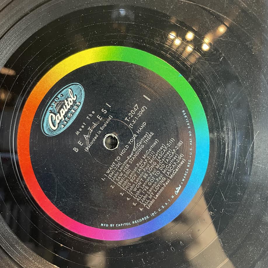 Meet The Beatles! (VINYL) | Very Good (VG) Very Good Plus (VG+) - ROCK / USED *VERY GOOD*