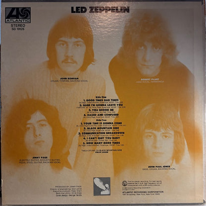 Led Zeppelin (VINYL) | Very Good (VG) Excellent (EX) - ROCK / USED *VERY GOOD*