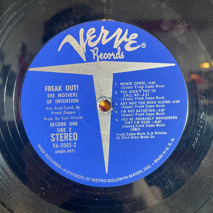 The Mothers - Freak Out! (2xVINYL) | Very Good (VG) Good Plus (G+) - ROCK / USED *VERY GOOD*