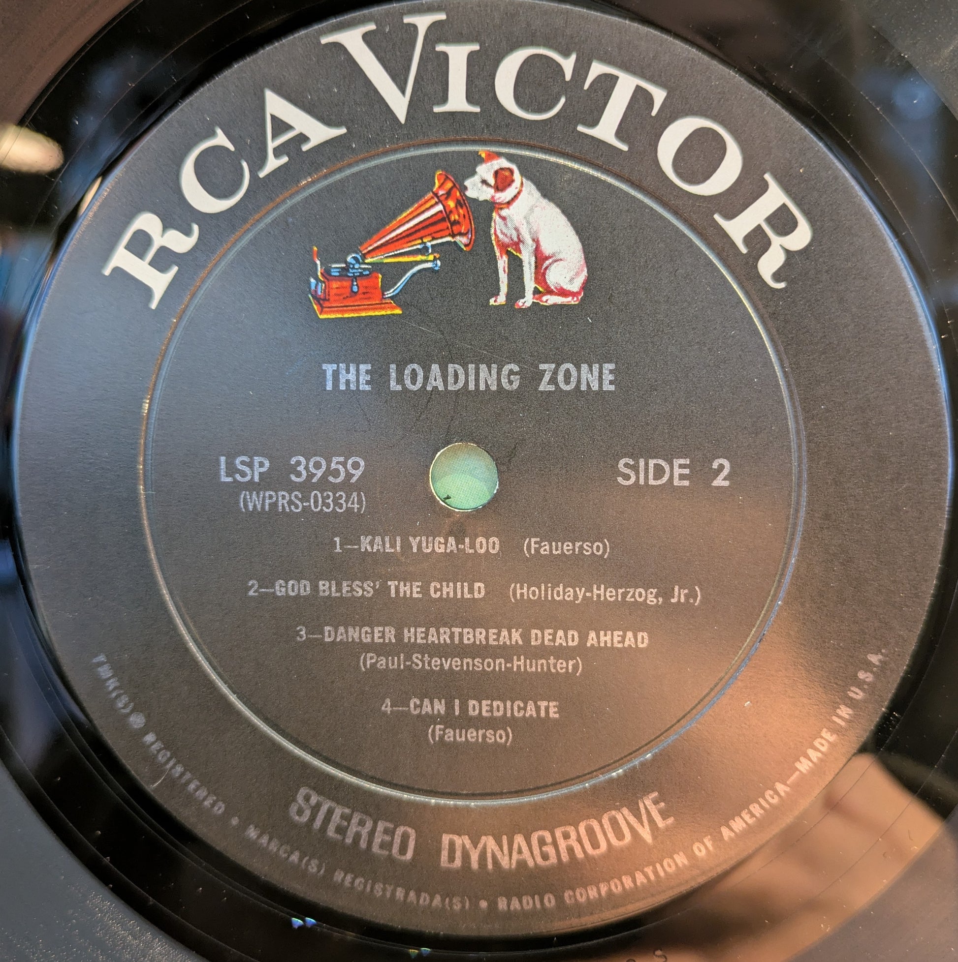 The Loading Zone (VINYL) | Very Good (VG) Near Mint (NM) - ROCK / USED *VERY GOOD*