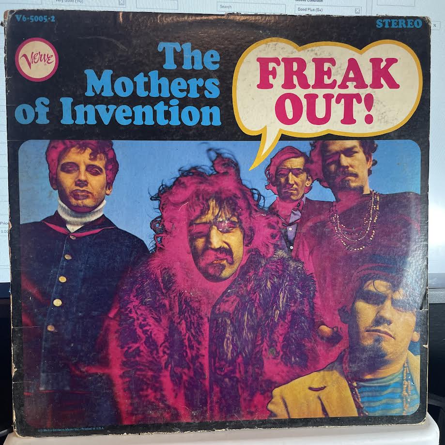 The Mothers - Freak Out! (2xVINYL) | Very Good (VG) Good Plus (G+) - ROCK / USED *VERY GOOD*