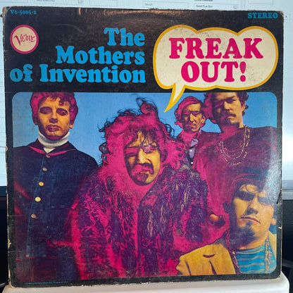 The Mothers - Freak Out! (2xVINYL) | Very Good (VG) Good Plus (G+) - ROCK / USED *VERY GOOD*