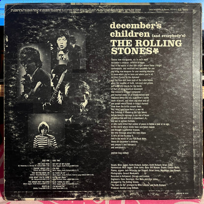 The Rolling Stones - December's Children (And Everybody's) *MONARCH* | Very Good (VG) Very Good (VG) - ROCK / USED *VERY GOOD*