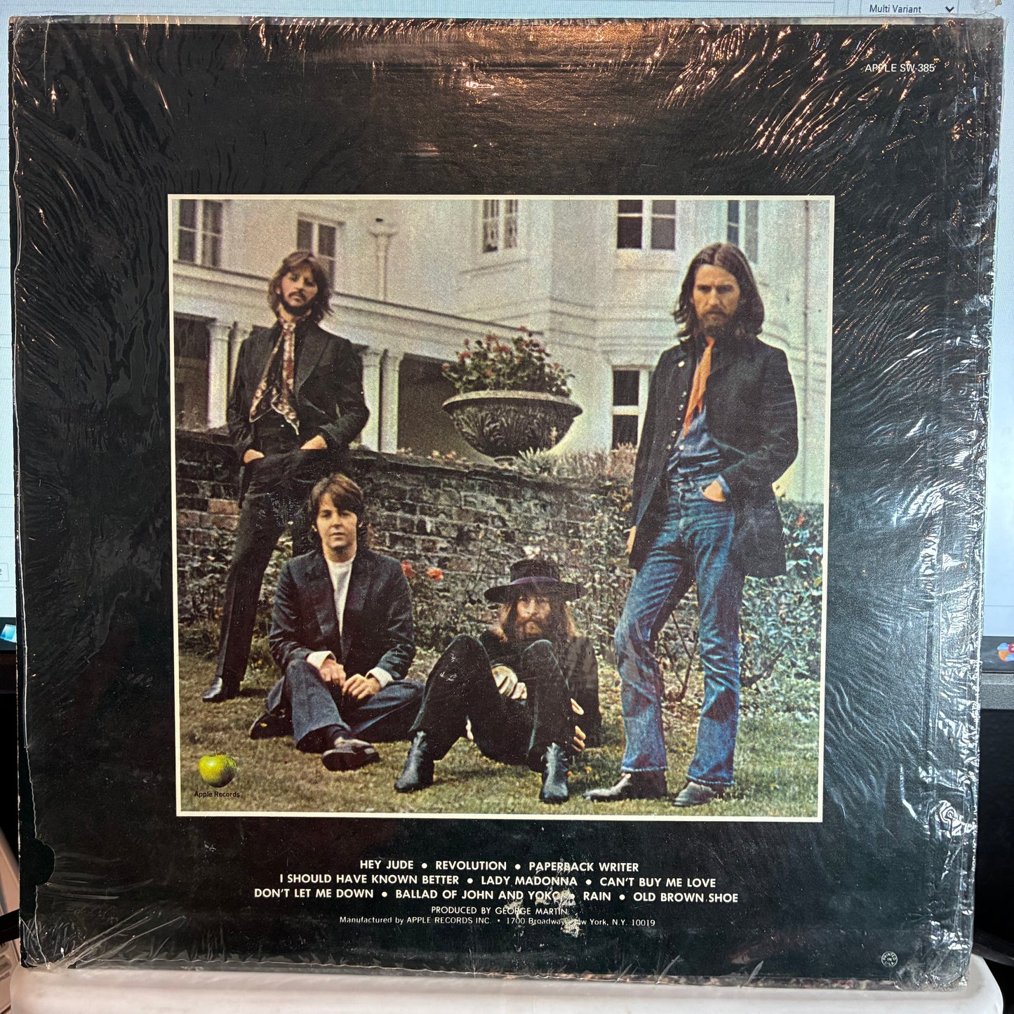 Hey Jude (The Beatles Again) (VINYL) | Very Good (VG) Excellent+ (EX+) - ROCK / USED *VERY GOOD*